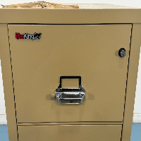 Fire King 4 Drawer Filing Cabinet image 2